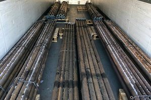 Отгрузка бурильных труб ТБСУ в Грузию