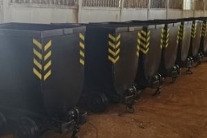 Отгружены 15 вагонеток типа ВГ-1,0