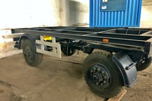 Срочно продадим шасси для автомобильного прицепа грузоподъемностью 7 тонн